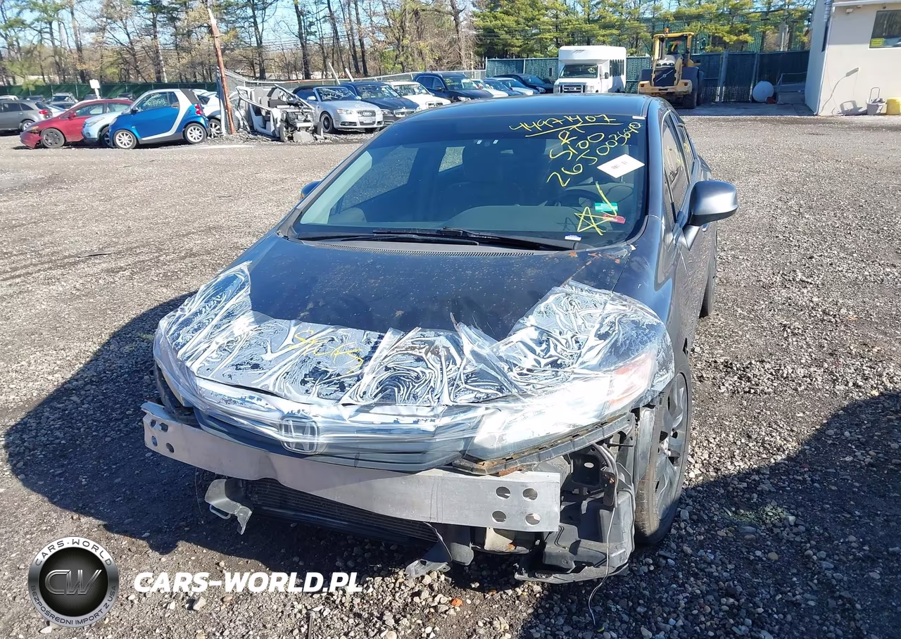2012 Honda Civic Lx VIN:2HGFB2F59CH601184 - 11