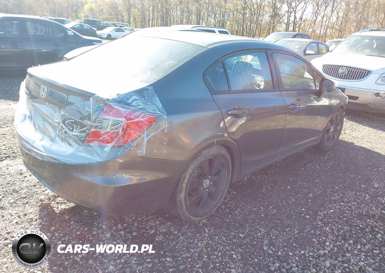 2012 Honda Civic Lx VIN:2HGFB2F59CH601184 - 4