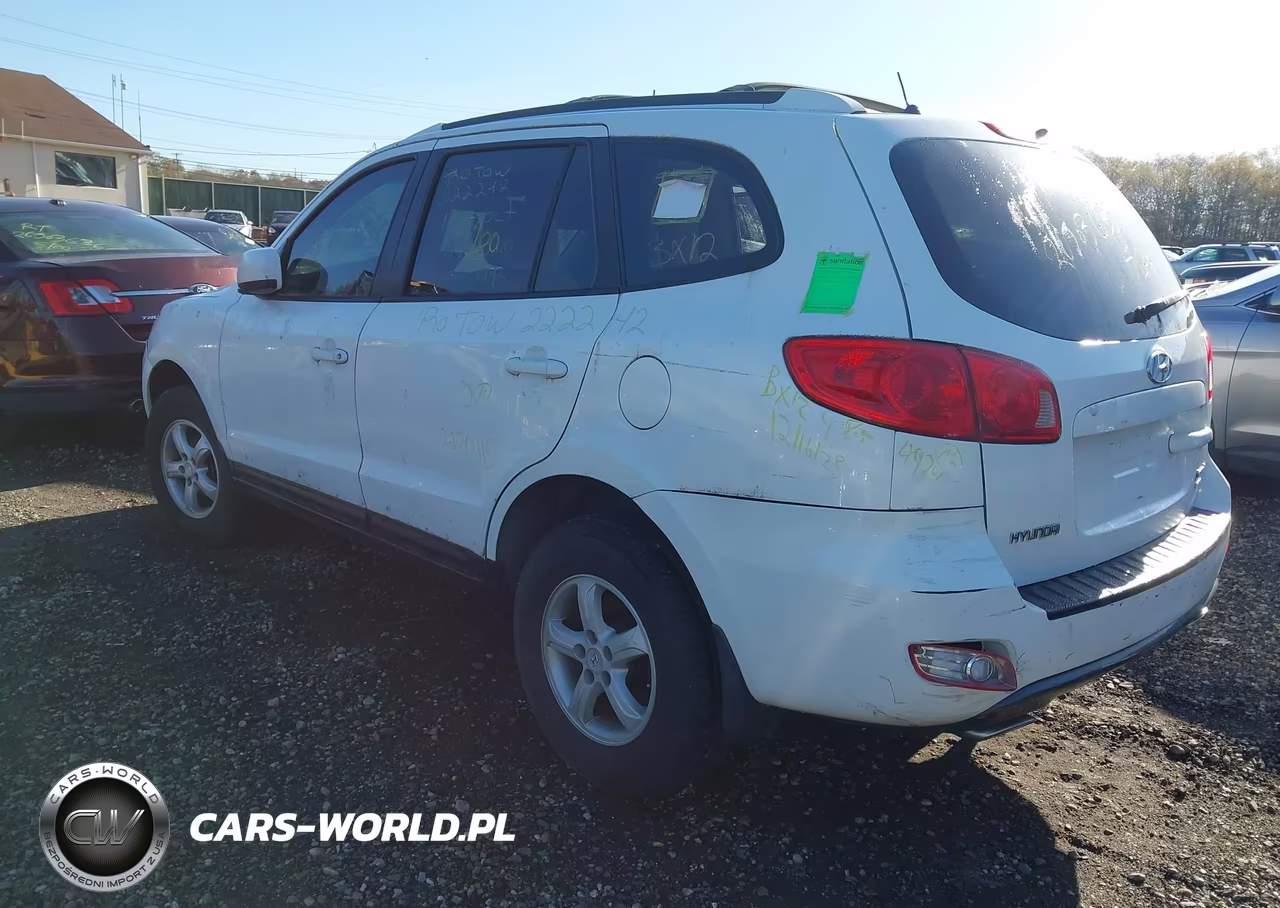 2007 Hyundai Santa Fe Gls VIN:5NMSG73D87H032295 - 3