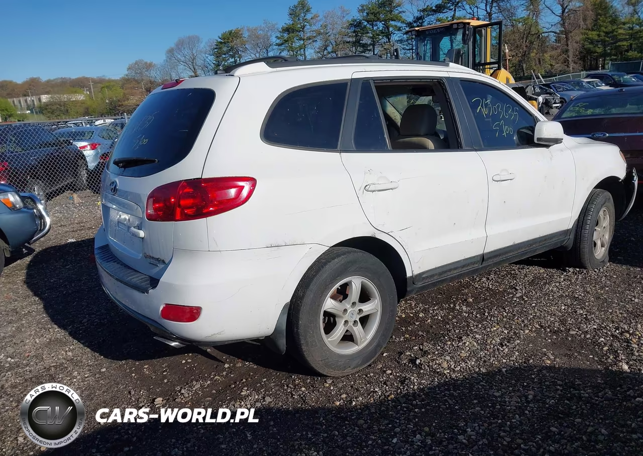 2007 Hyundai Santa Fe Gls VIN:5NMSG73D87H032295 - 4