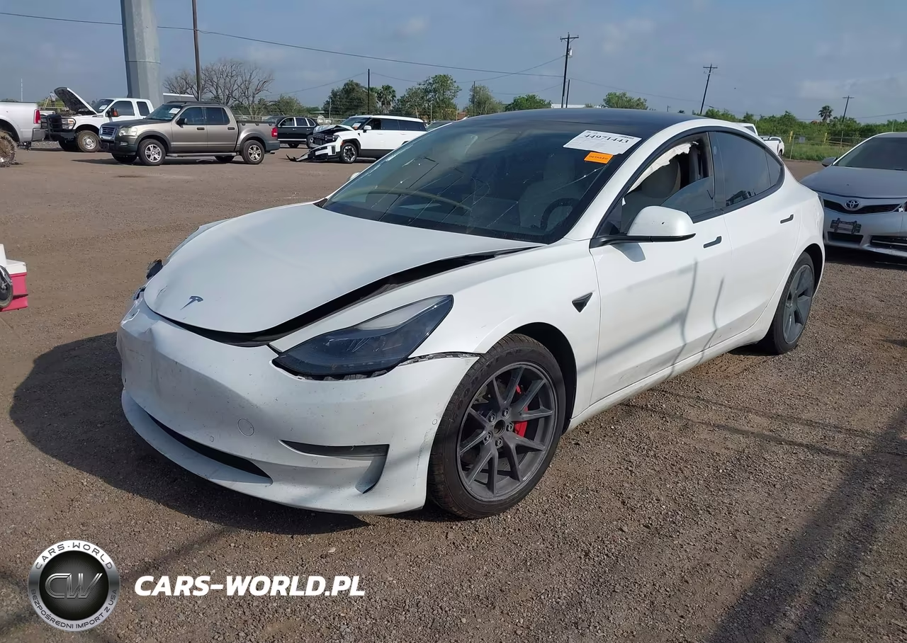 2021 Tesla Model 3 Standard Range Plus Rear-Wheel Drive VIN:5YJ3E1EA2MF978013 - 2