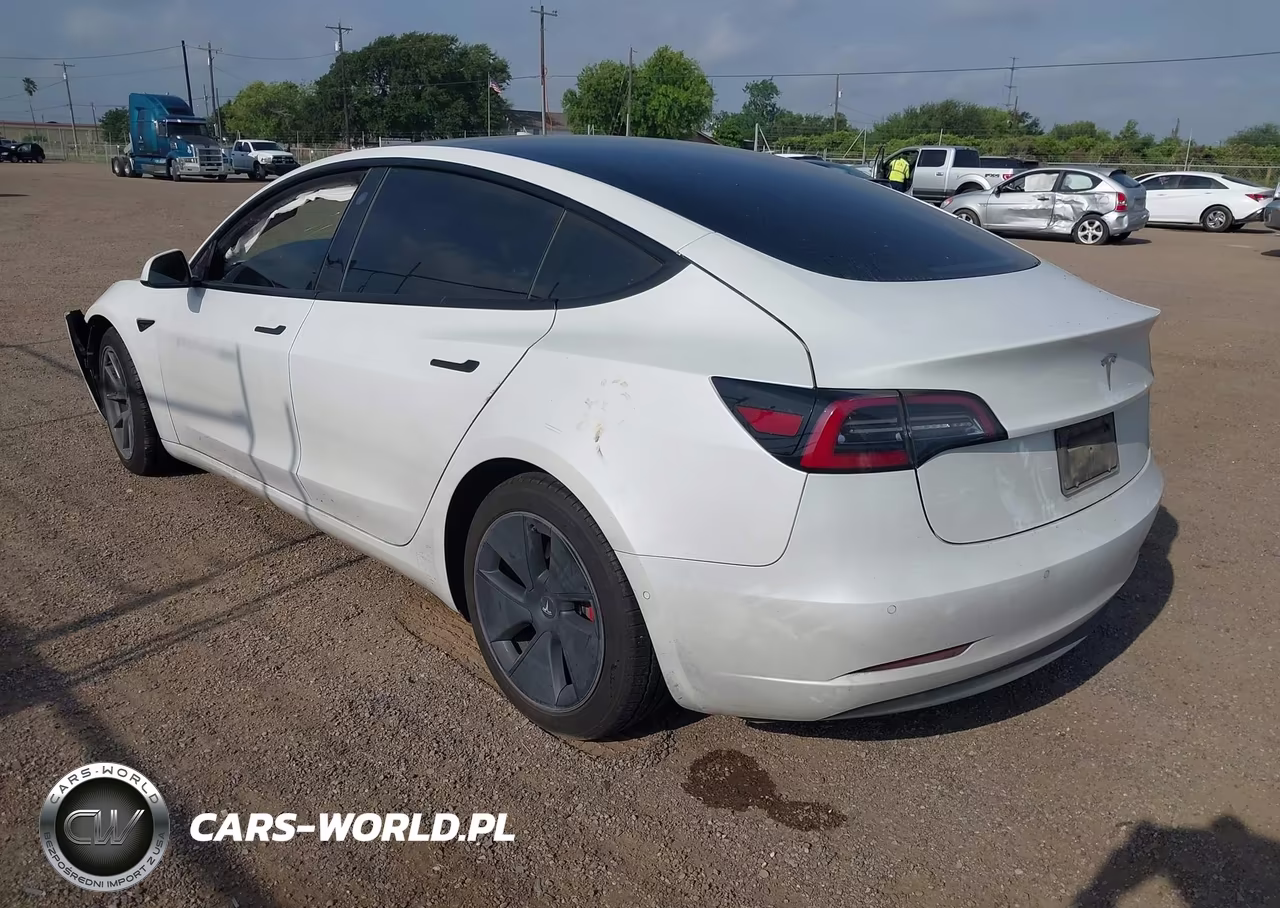 2021 Tesla Model 3 Standard Range Plus Rear-Wheel Drive VIN:5YJ3E1EA2MF978013 - 3