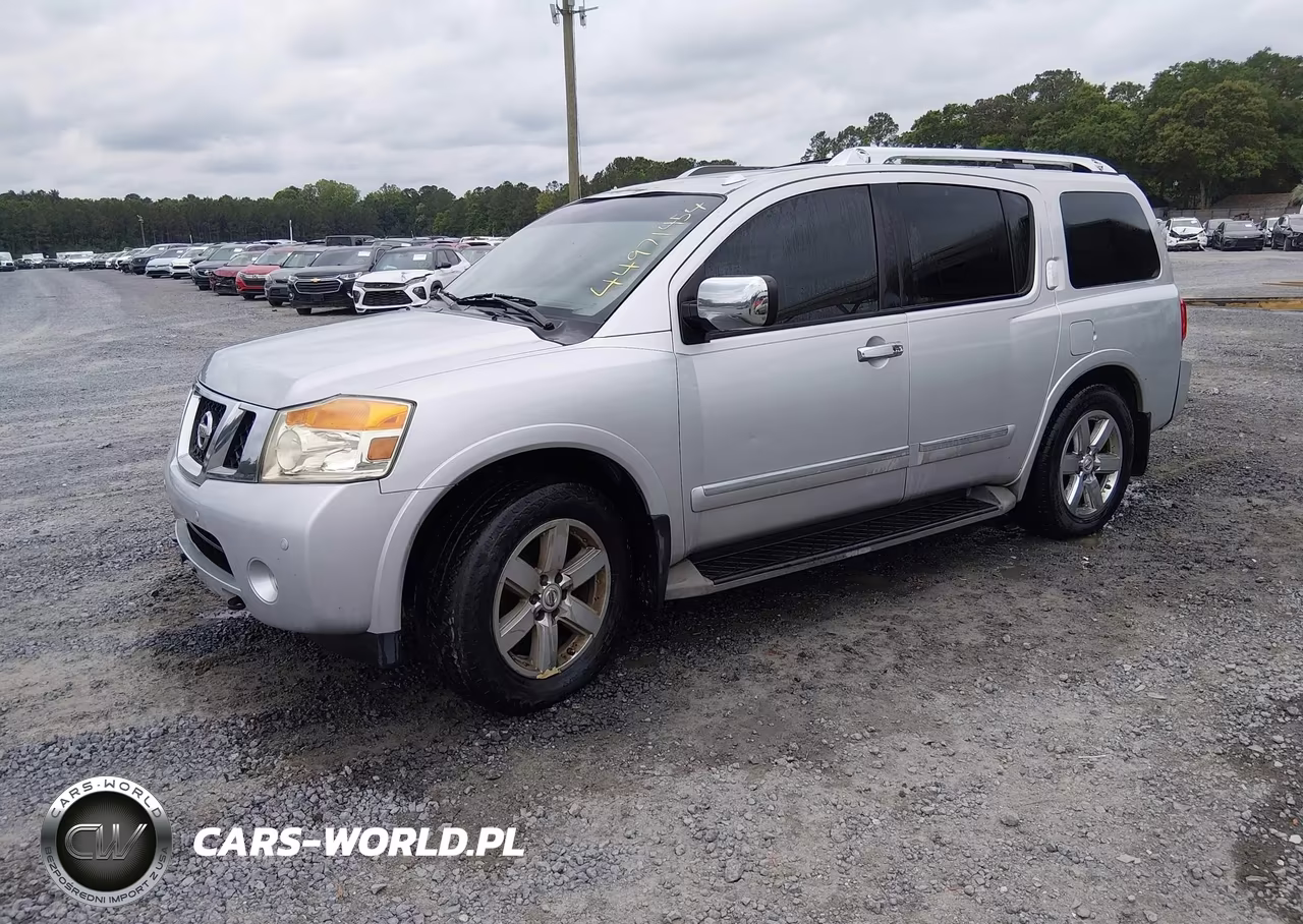 2010 Nissan Armada Platinum VIN:5N1BA0ND3AN611237 - 2