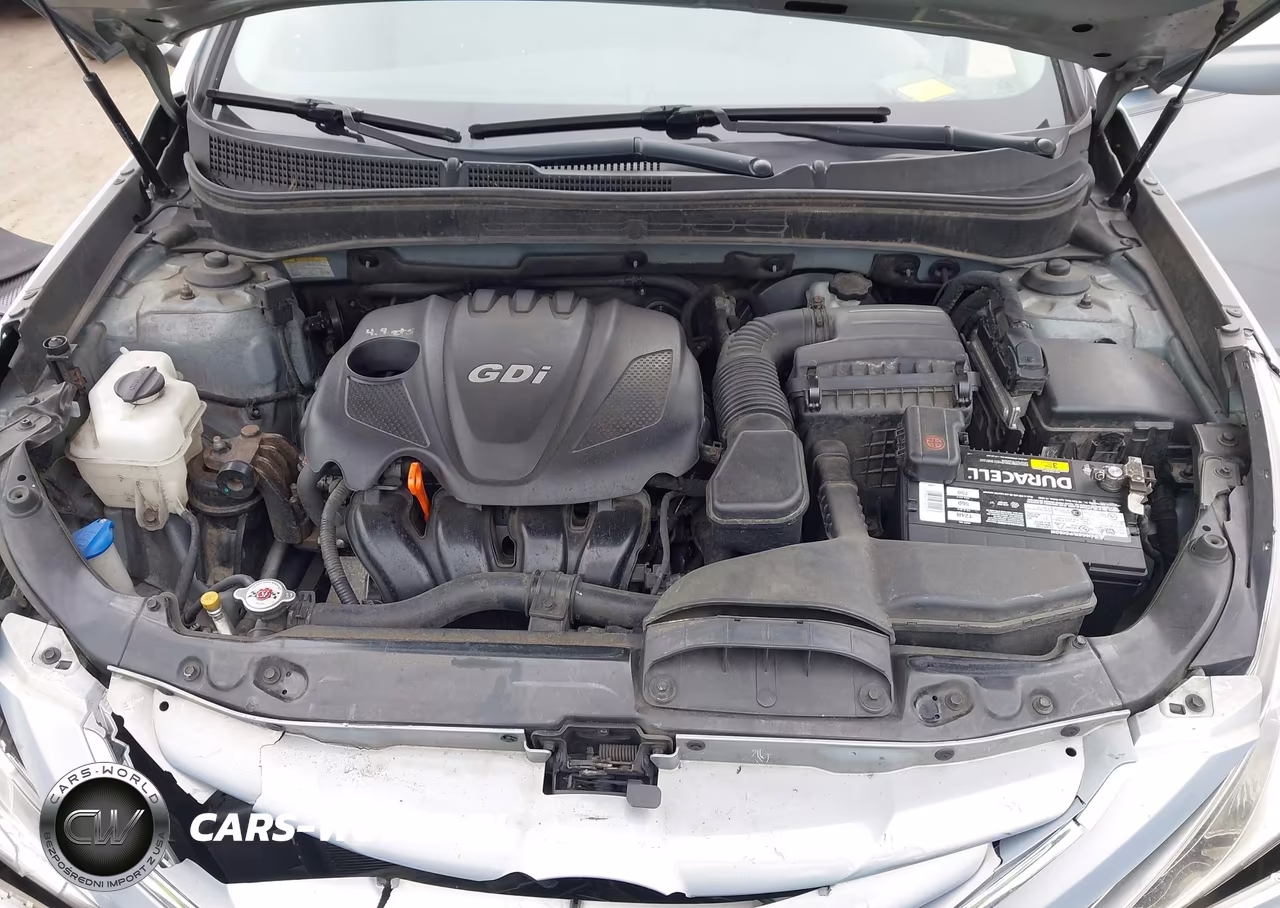 2012 Hyundai Sonata Gls VIN:5NPEB4ACXCH370458 - 10