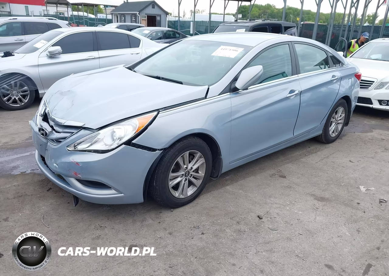 2012 Hyundai Sonata Gls VIN:5NPEB4ACXCH370458 - 2