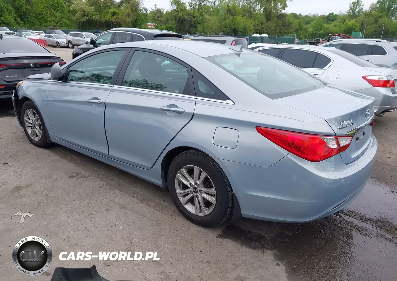 2012 Hyundai Sonata Gls VIN:5NPEB4ACXCH370458 - 3