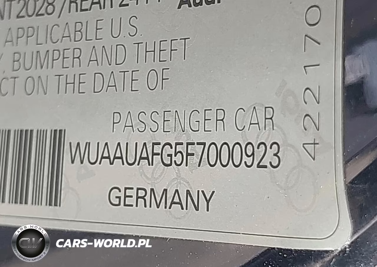 2015 Audi R8 4.2 VIN:WUAAUAFG5F7000923 - 9