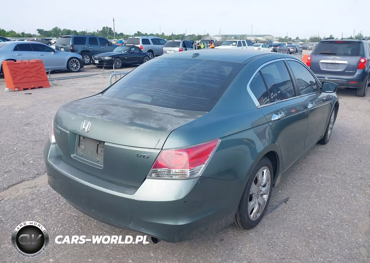 2008 Honda Accord 3.5 Ex-L VIN:1HGCP36828A010074 - 4