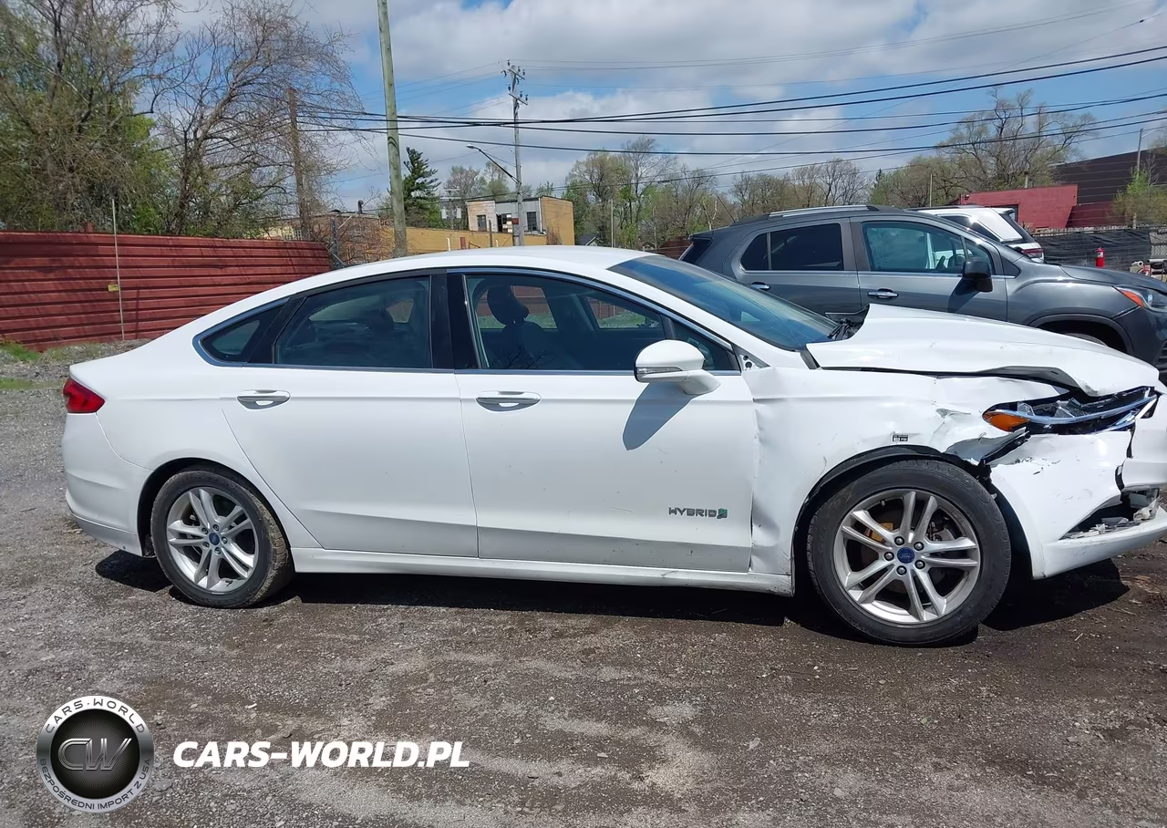 2018 Ford Fusion Se Hybrid VIN:3FA6P0LU6JR172013 - 12