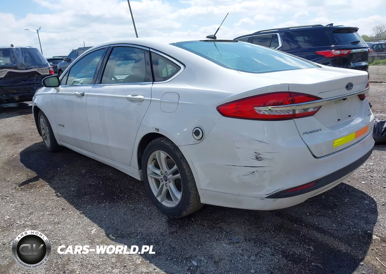2018 Ford Fusion Se Hybrid VIN:3FA6P0LU6JR172013 - 3
