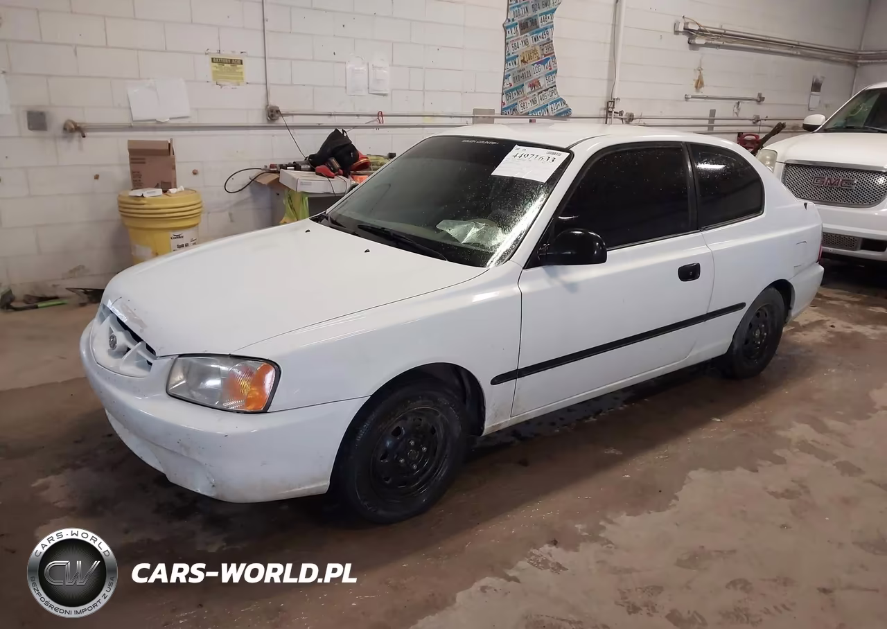 2002 Hyundai Accent L VIN:KMHCF35G52U210233 - 2