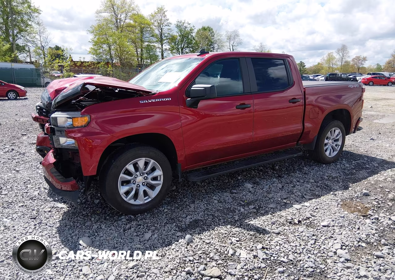 2022 Chevrolet Silverado 1500 Ltd 4Wd Short Bed Custom VIN:3GCPYBEK6NG139890 - 2