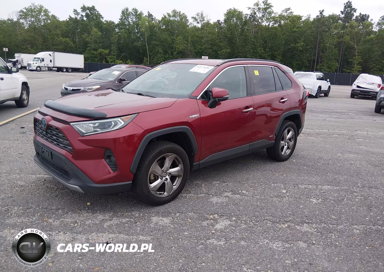 2020 Toyota Rav4 Hybrid Limited VIN:2T3DWRFV1LW063907 - 2