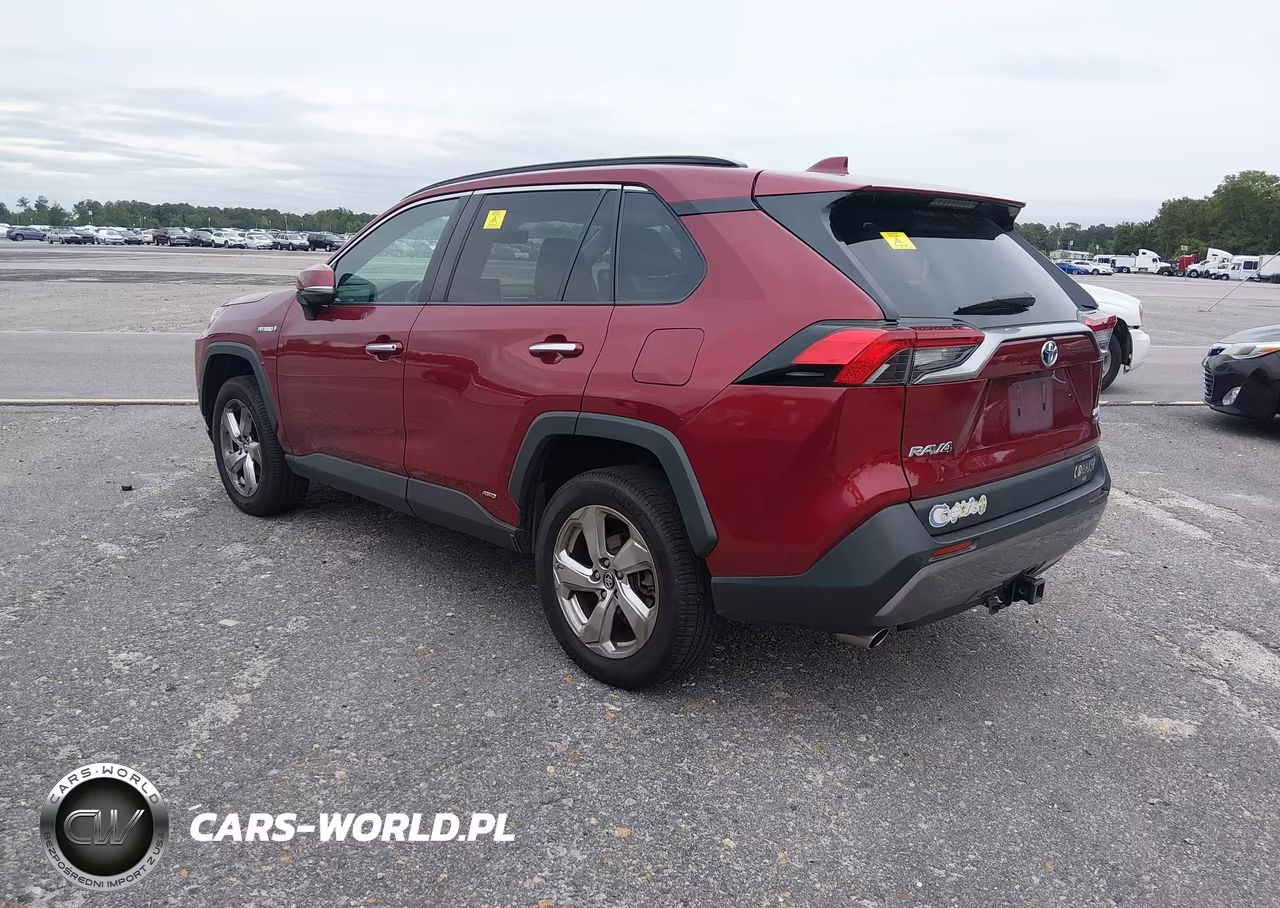 2020 Toyota Rav4 Hybrid Limited VIN:2T3DWRFV1LW063907 - 3