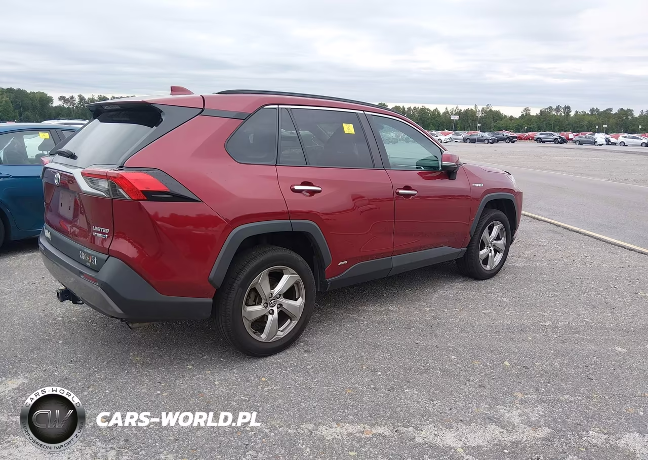 2020 Toyota Rav4 Hybrid Limited VIN:2T3DWRFV1LW063907 - 4