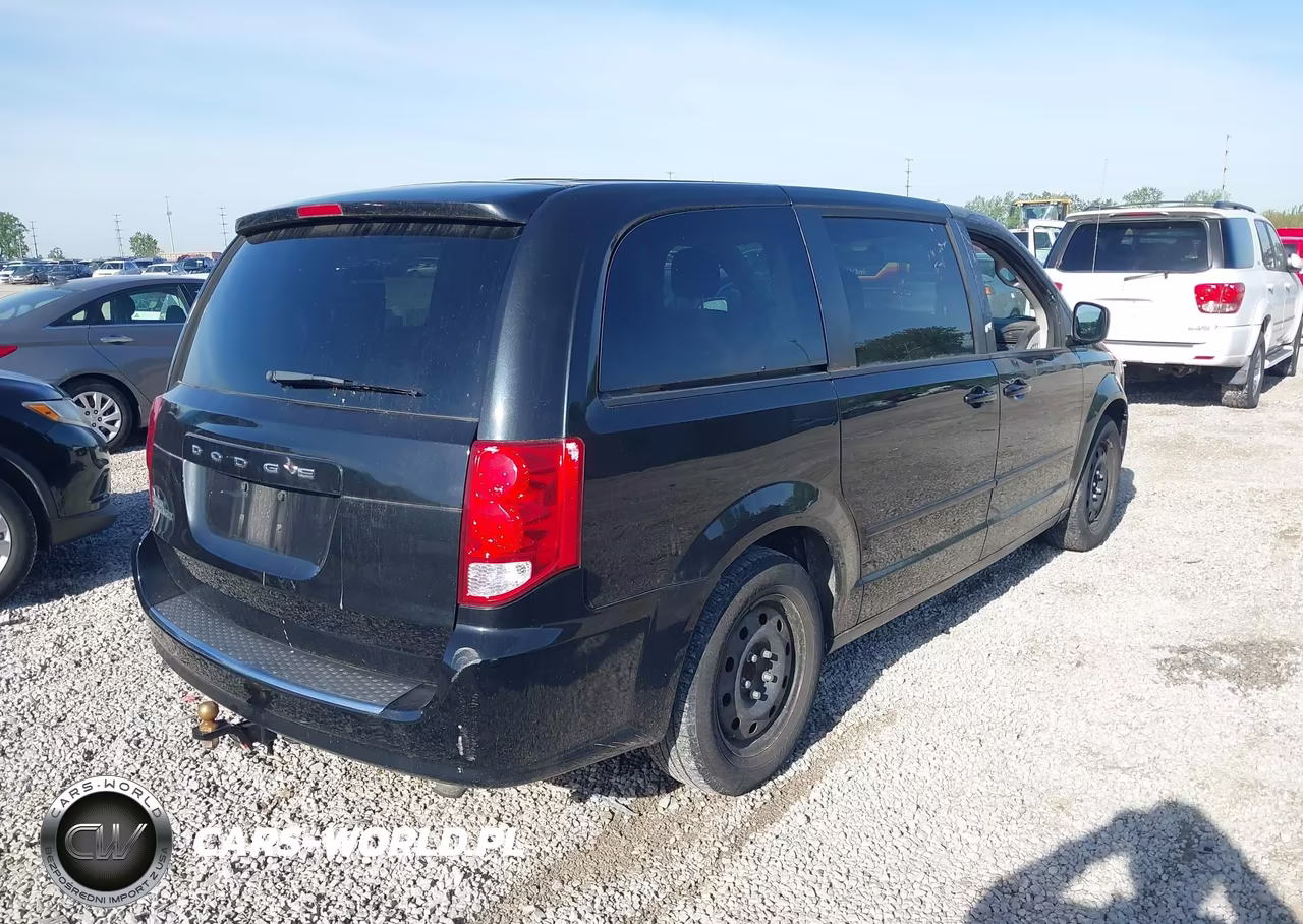 2014 Dodge Grand Caravan Se VIN:2C4RDGBGXER384137 - 4