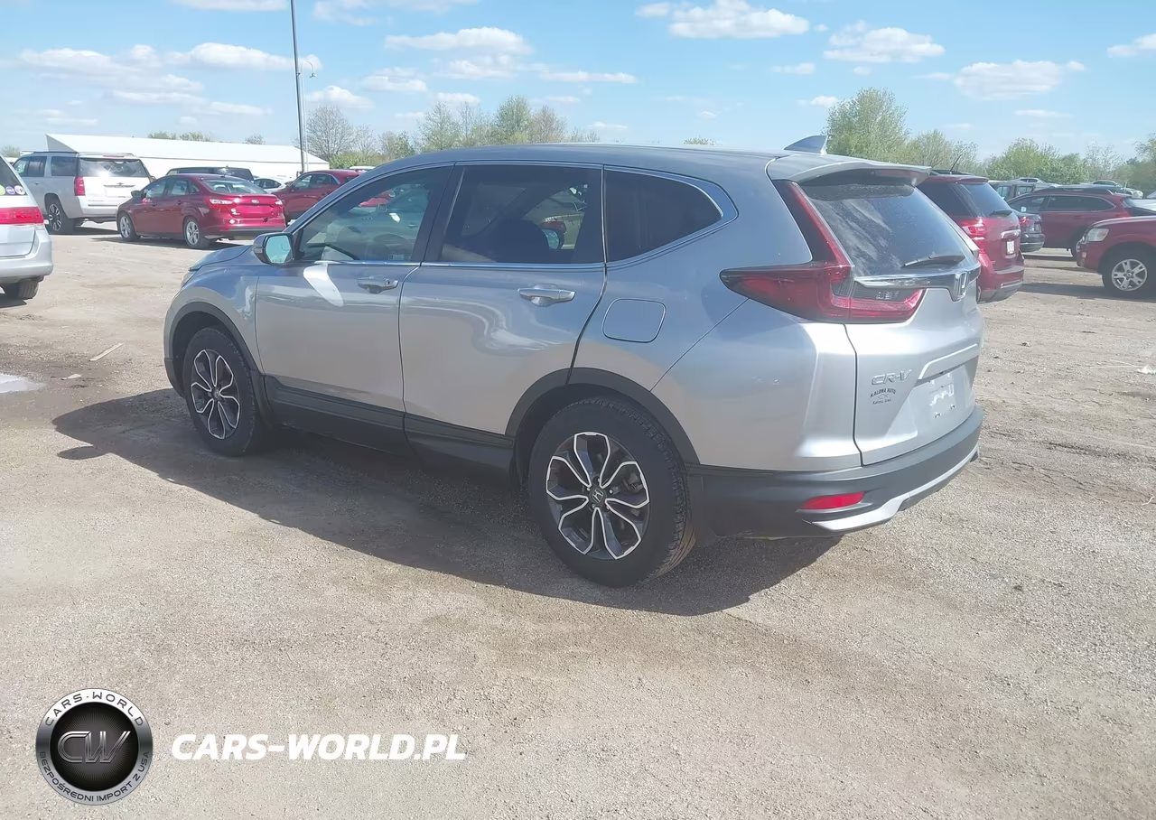 2020 Honda Cr-V Awd Ex VIN:2HKRW2H53LH682378 - 3