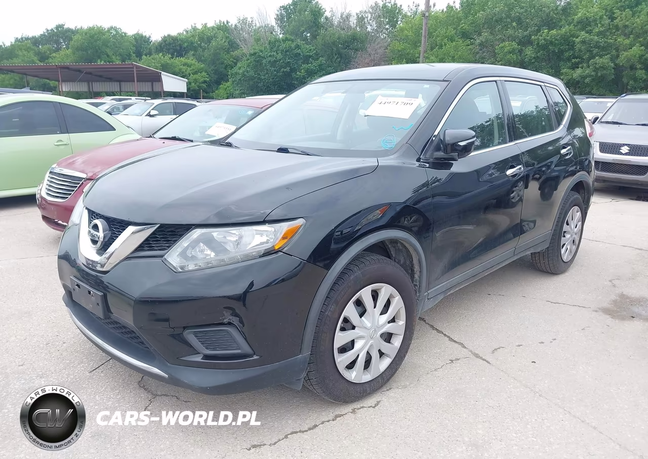 2015 Nissan Rogue S VIN:KNMAT2MV8FP524977 - 2