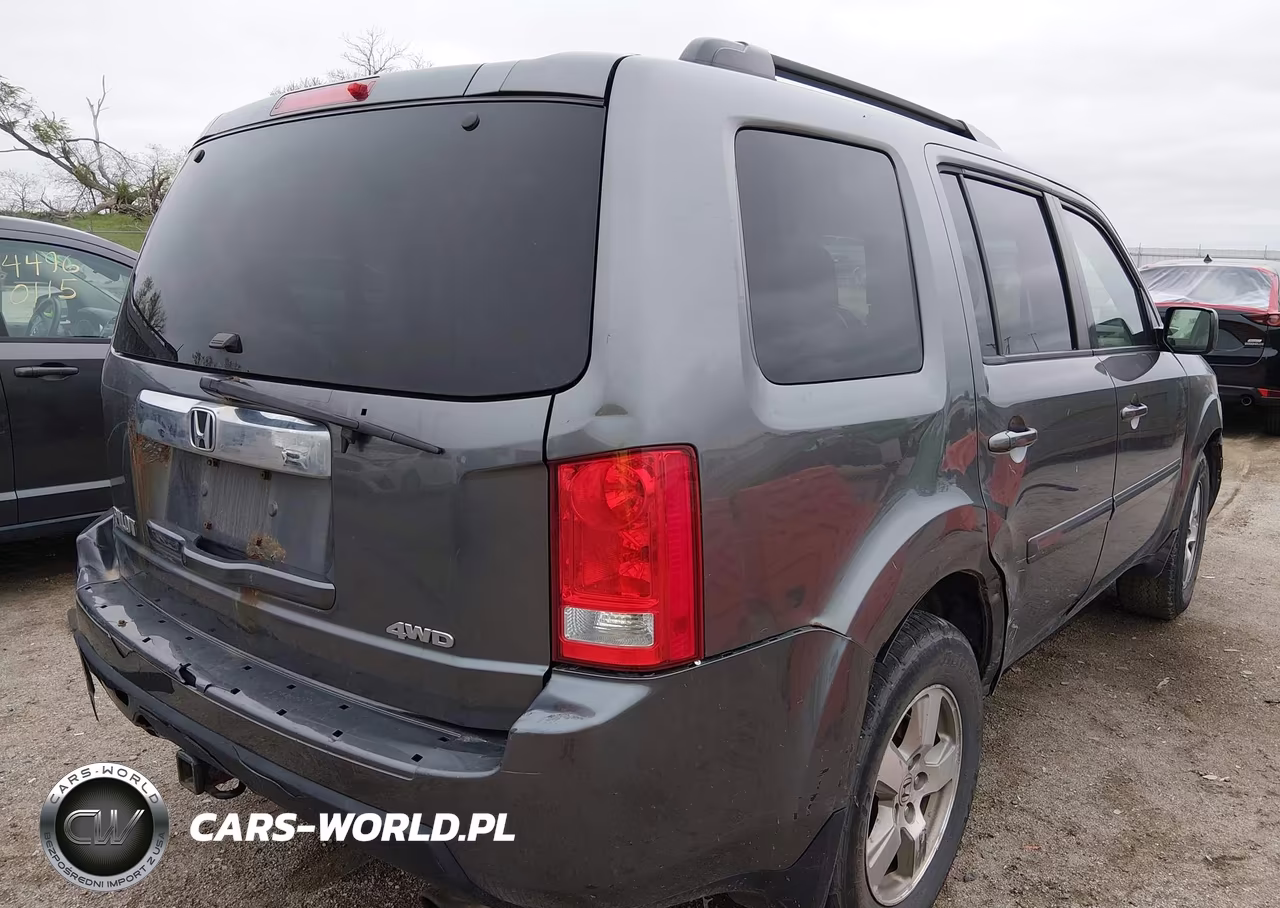 2011 Honda Pilot Ex-L VIN:5FNYF4H57BB047586 - 18