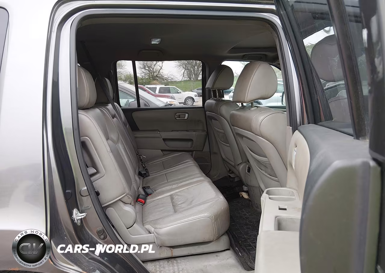 2011 Honda Pilot Ex-L VIN:5FNYF4H57BB047586 - 8