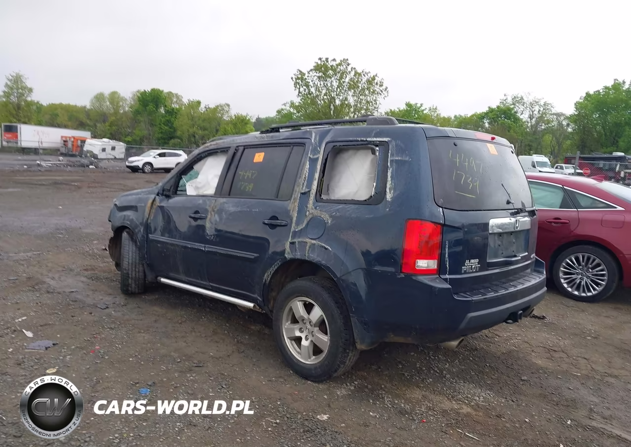 2011 Honda Pilot Ex-L VIN:5FNYF4H79BB067873 - 3