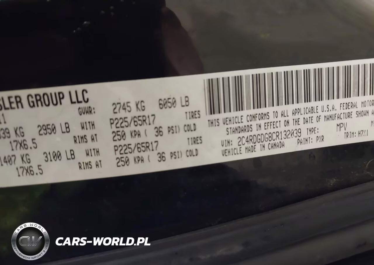 2012 Dodge Grand Caravan Crew VIN:2C4RDGDG8CR132039 - 9