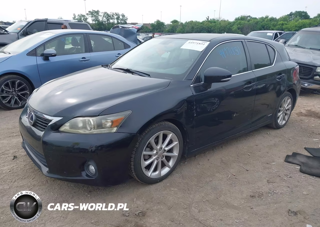 2012 Lexus Ct 200H Premium VIN:JTHKD5BH4C2049125 - 2