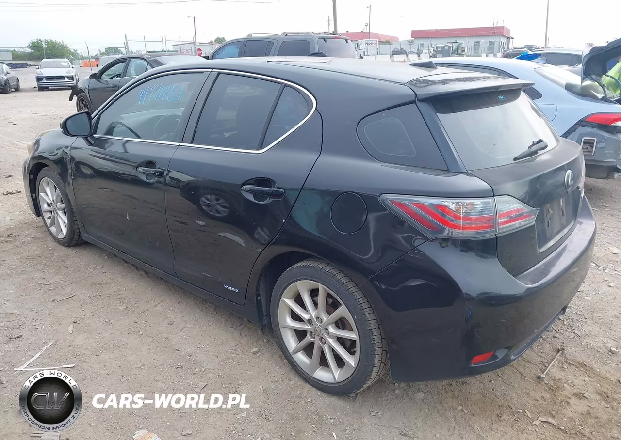 2012 Lexus Ct 200H Premium VIN:JTHKD5BH4C2049125 - 3