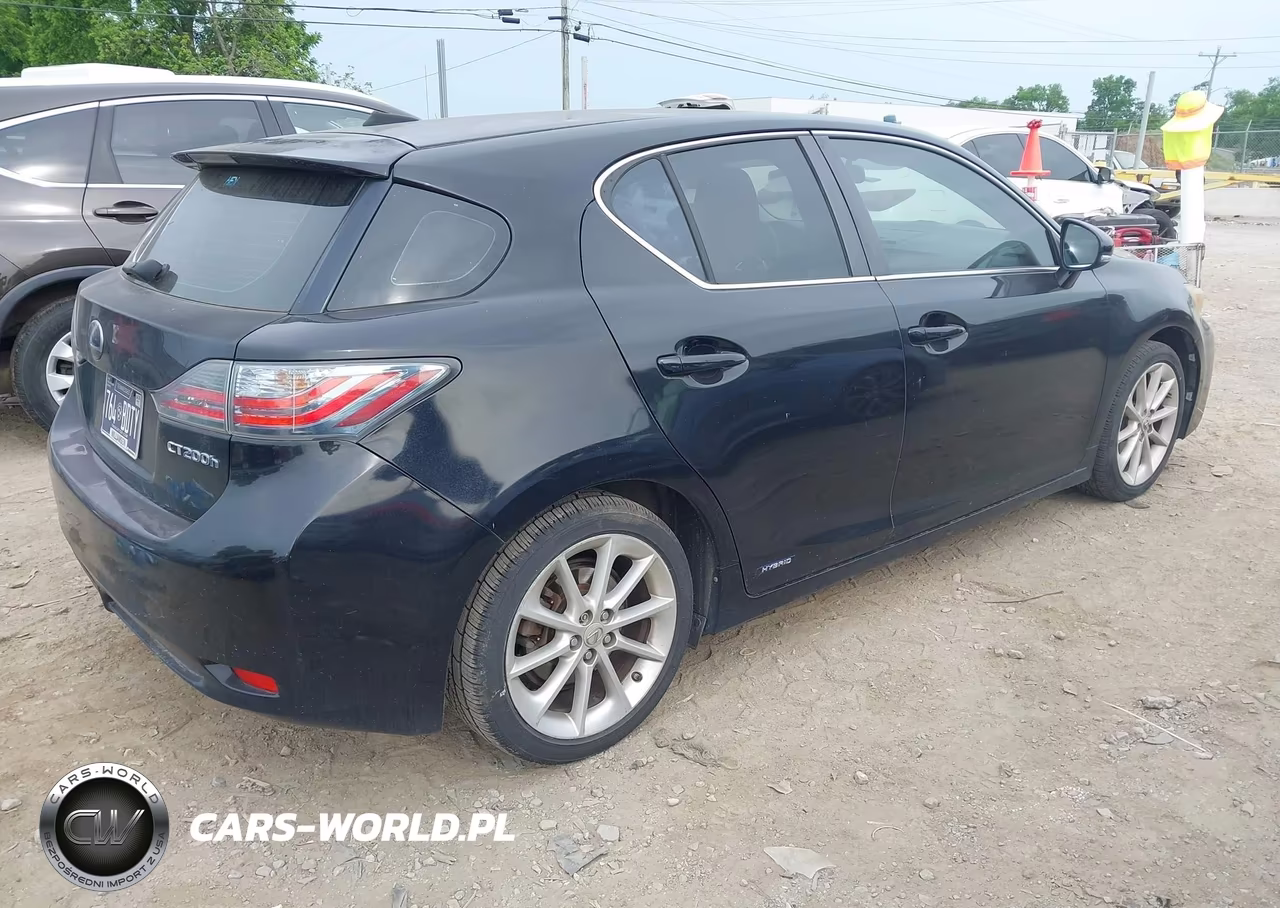 2012 Lexus Ct 200H Premium VIN:JTHKD5BH4C2049125 - 4
