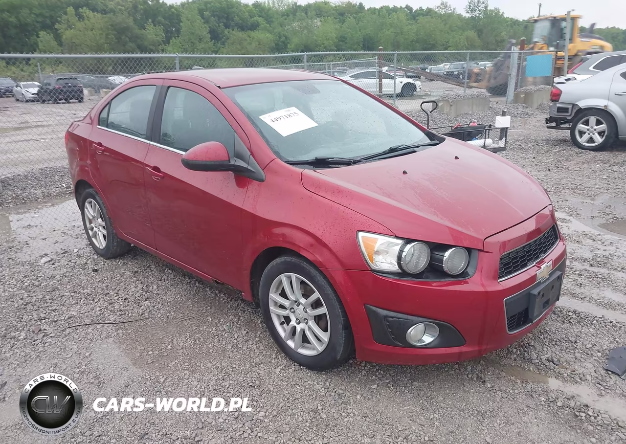 2012 Chevrolet Sonic 2Lt