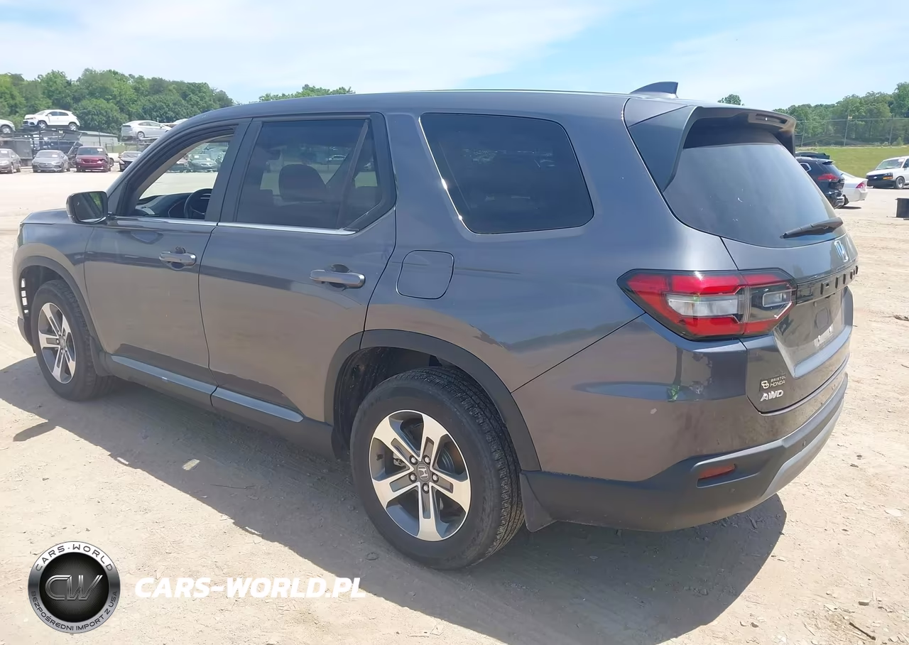 2025 Honda Pilot Ex-L VIN:5FNYG1H47SB013103 - 3