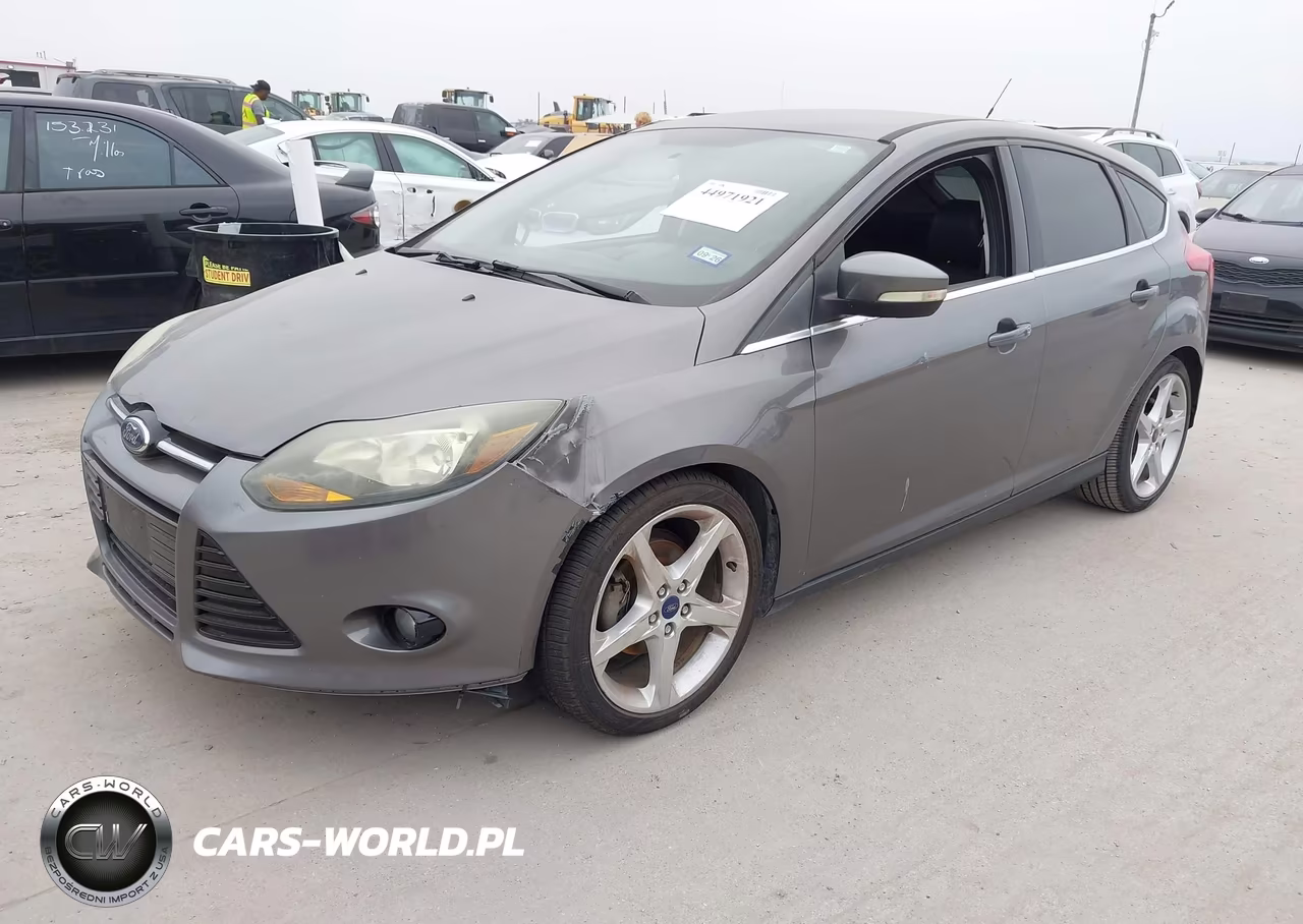 2014 Ford Focus Titanium VIN:1FADP3N27EL384007 - 2