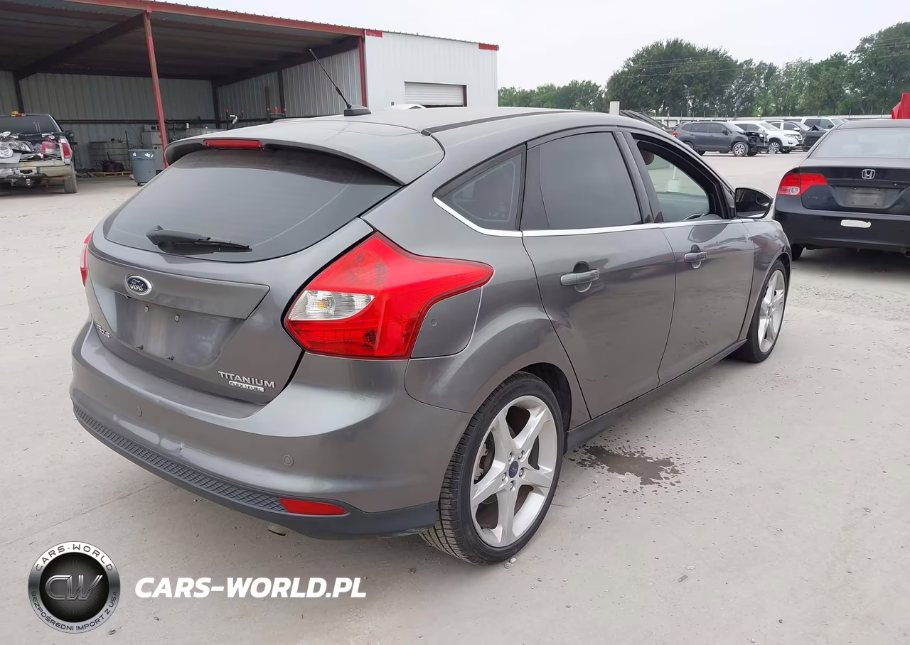 2014 Ford Focus Titanium VIN:1FADP3N27EL384007 - 4