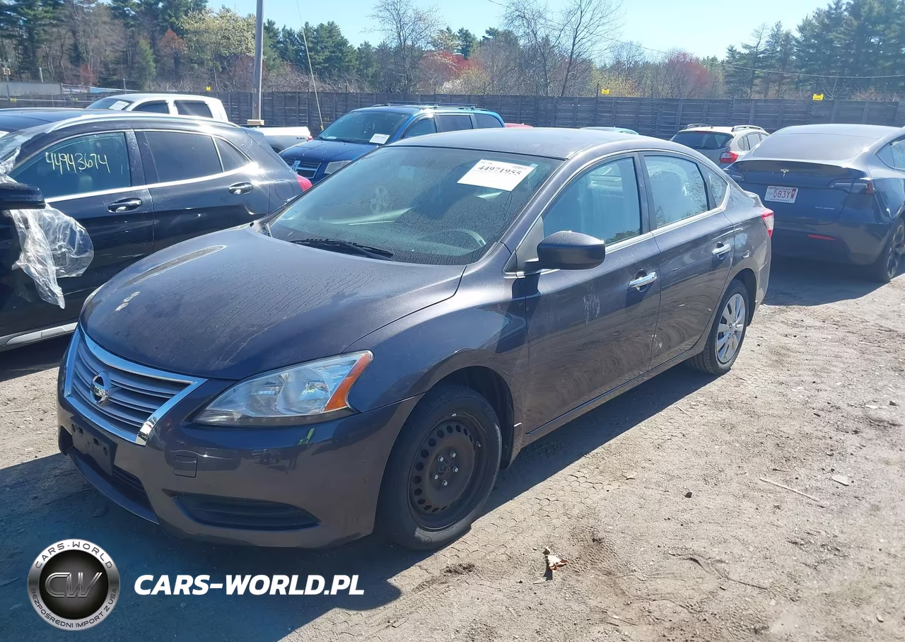2015 Nissan Sentra Sv VIN:3N1AB7AP8FL667741 - 2