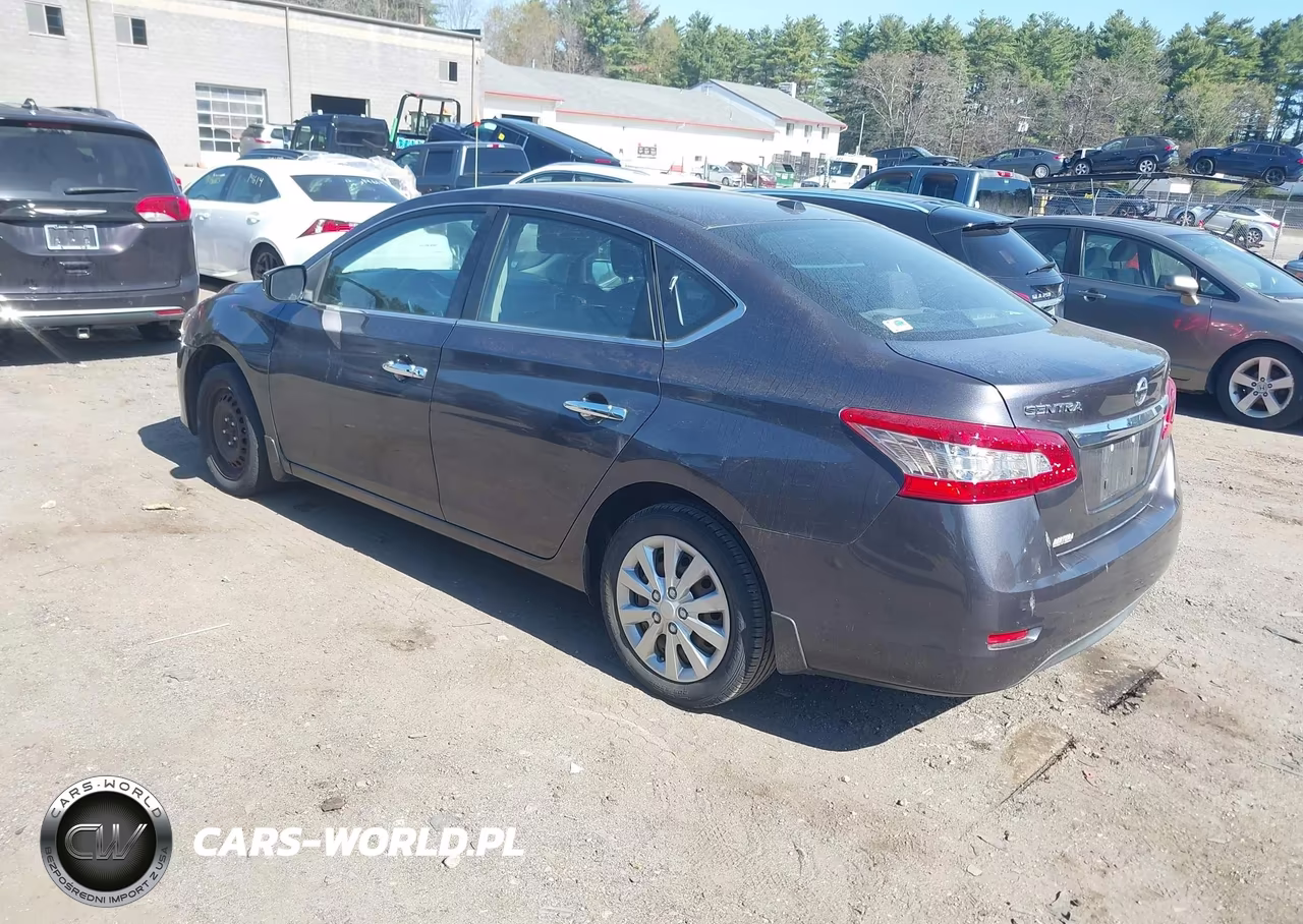 2015 Nissan Sentra Sv VIN:3N1AB7AP8FL667741 - 3