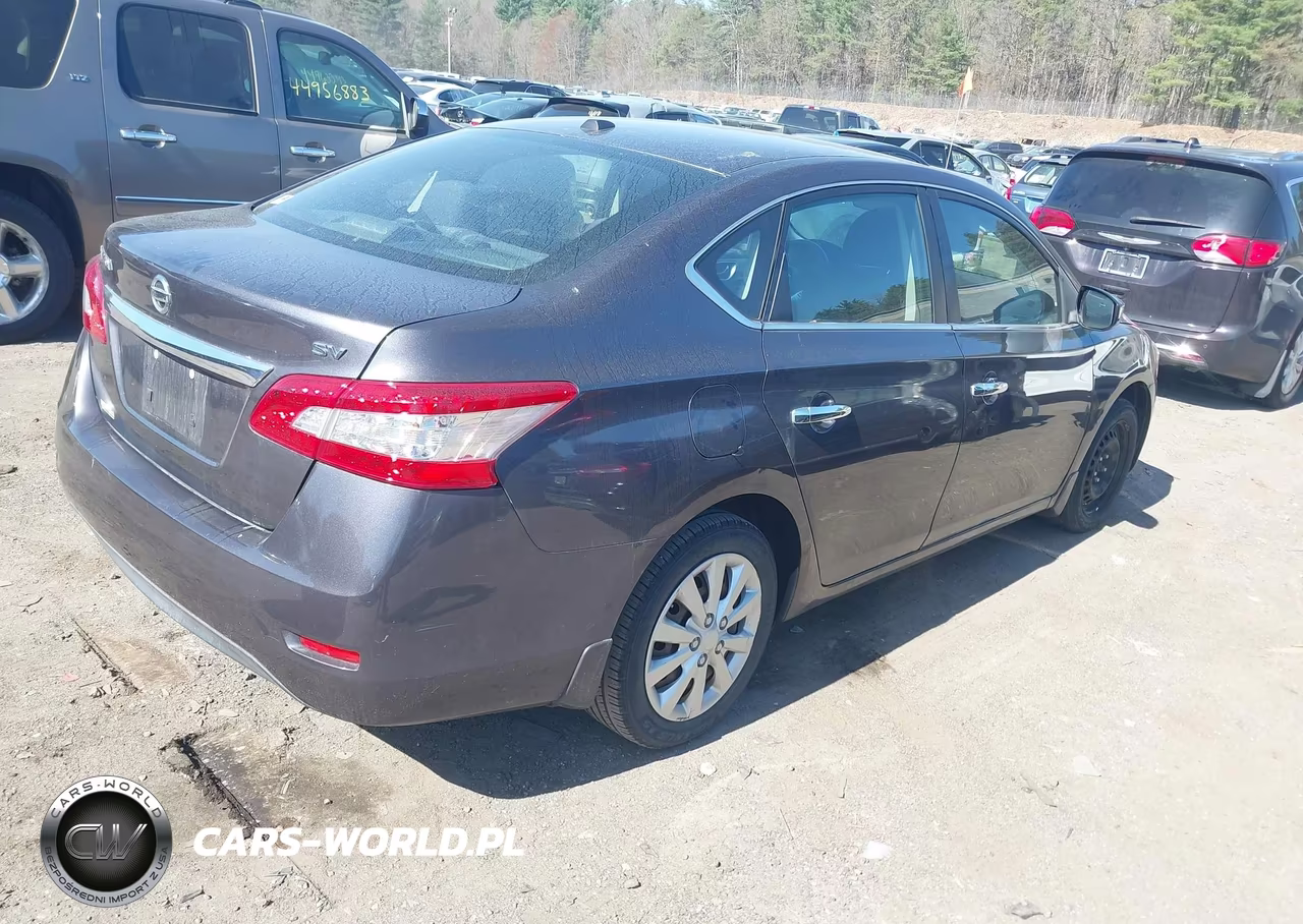 2015 Nissan Sentra Sv VIN:3N1AB7AP8FL667741 - 4