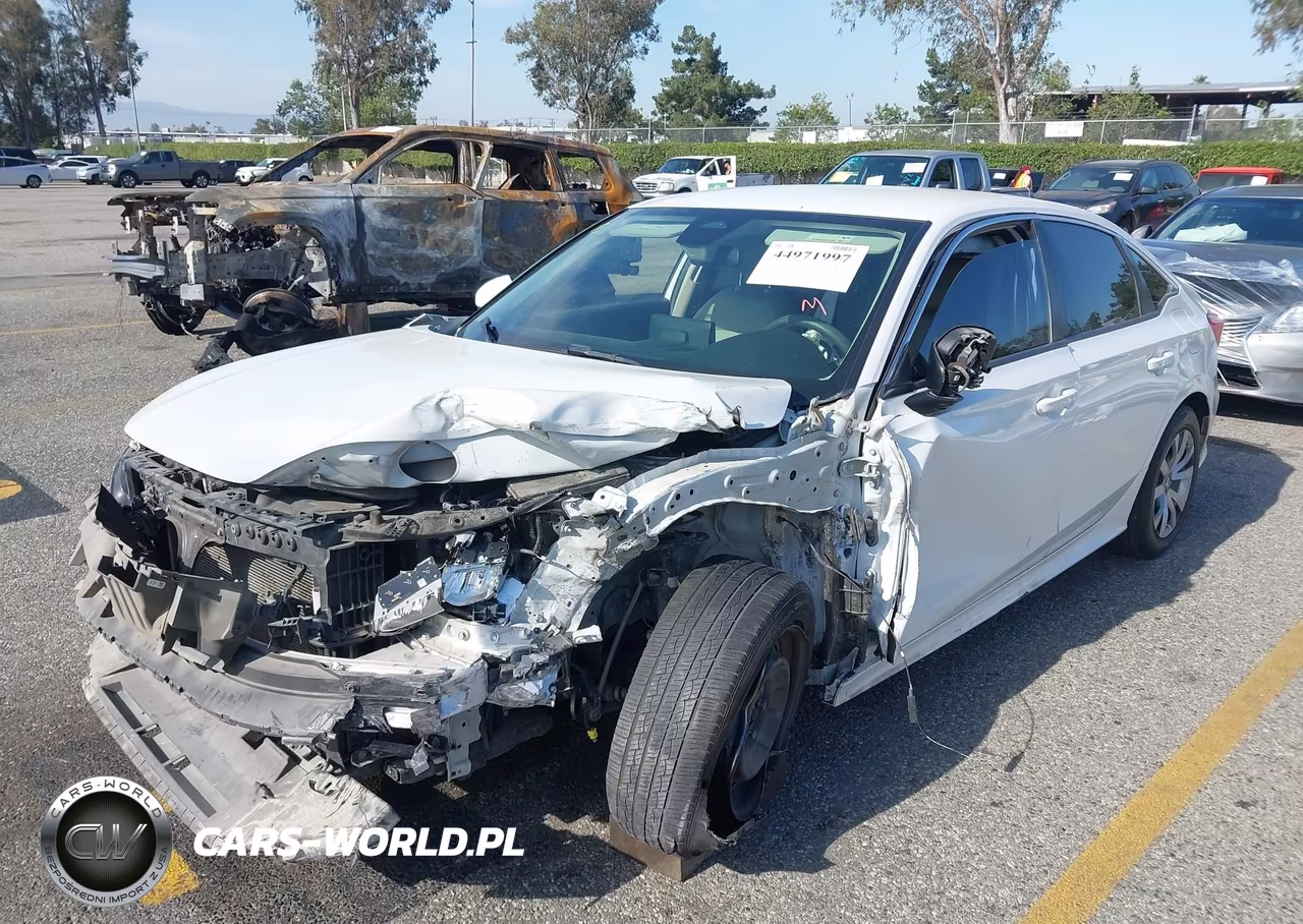 2022 Honda Civic Lx VIN:2HGFE2F28NH522556 - 2