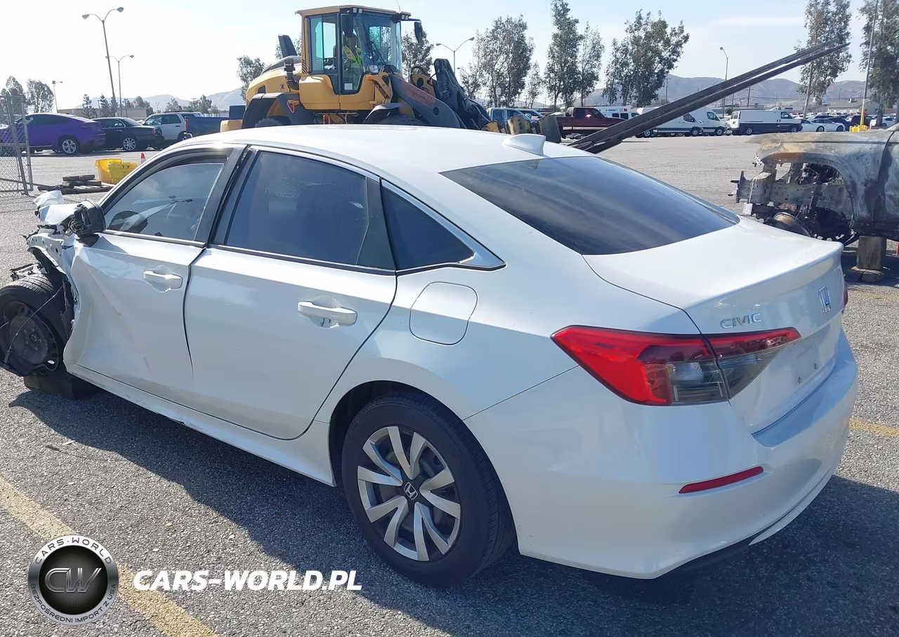 2022 Honda Civic Lx VIN:2HGFE2F28NH522556 - 3