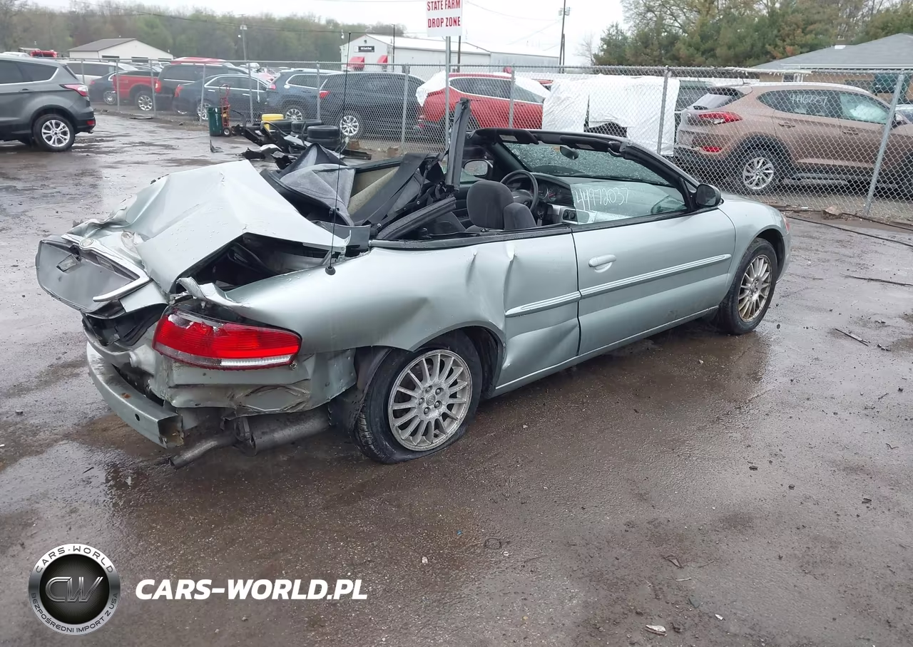 2006 Chrysler Sebring Touring VIN:1C3EL55R16N188416 - 4