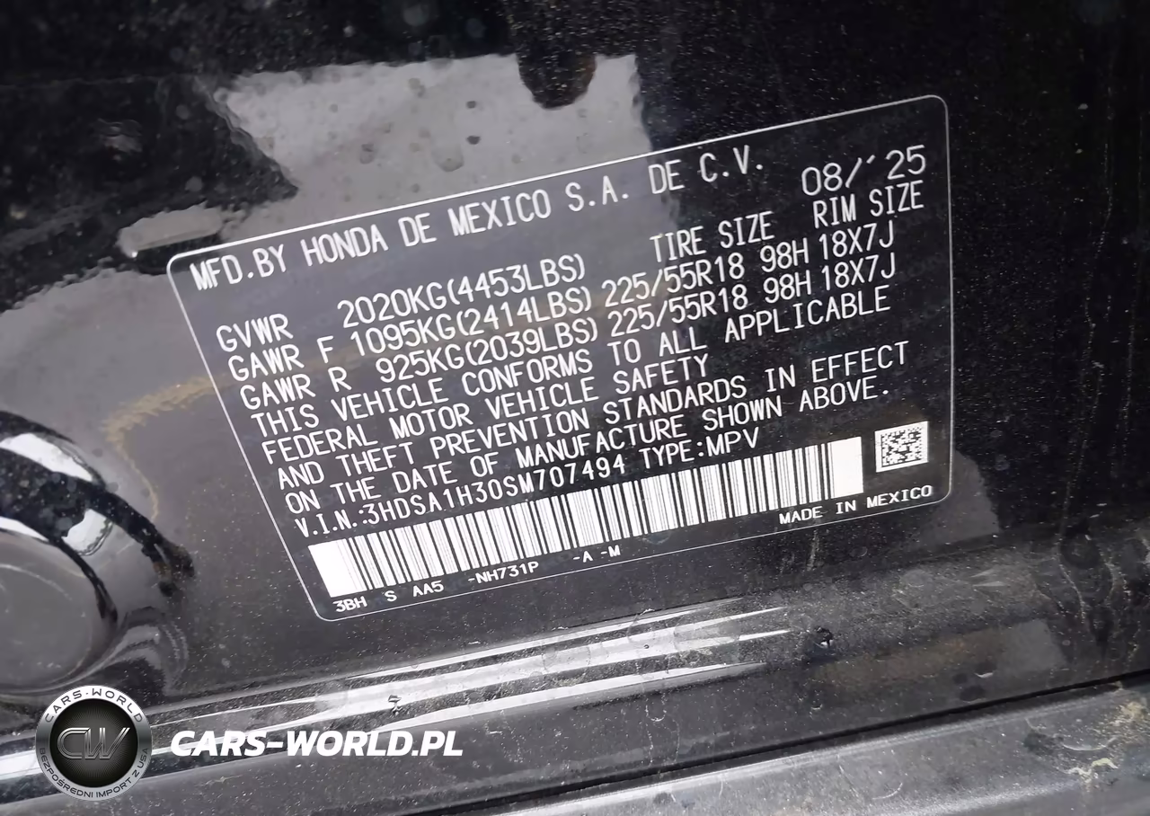2025 Acura Adx VIN:3HDSA1H30SM707494 - 9