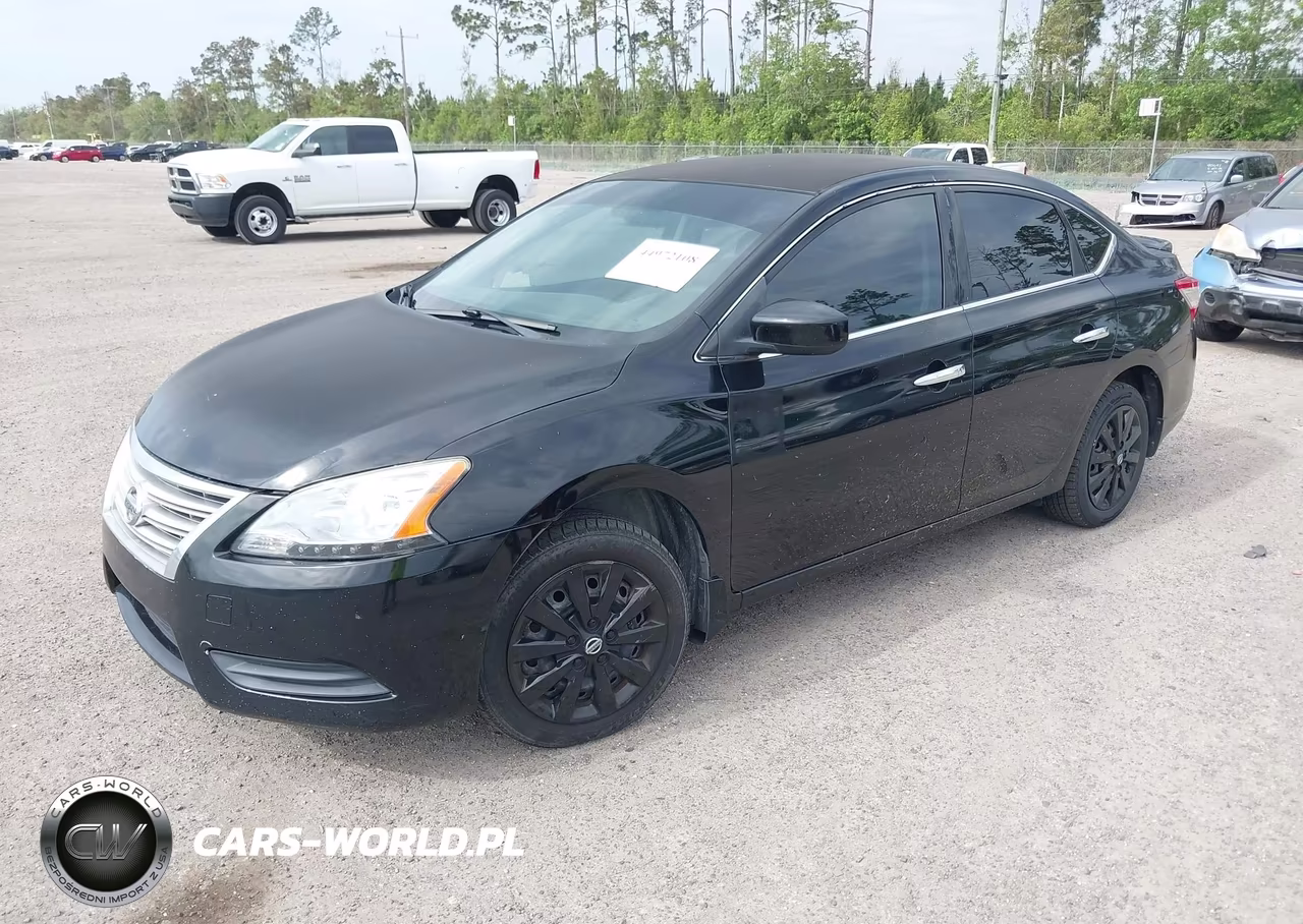 2014 Nissan Sentra Sv VIN:3N1AB7AP4EY307013 - 2