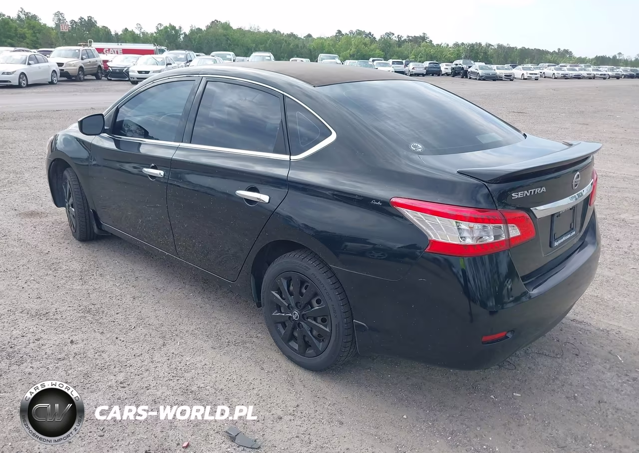2014 Nissan Sentra Sv VIN:3N1AB7AP4EY307013 - 3