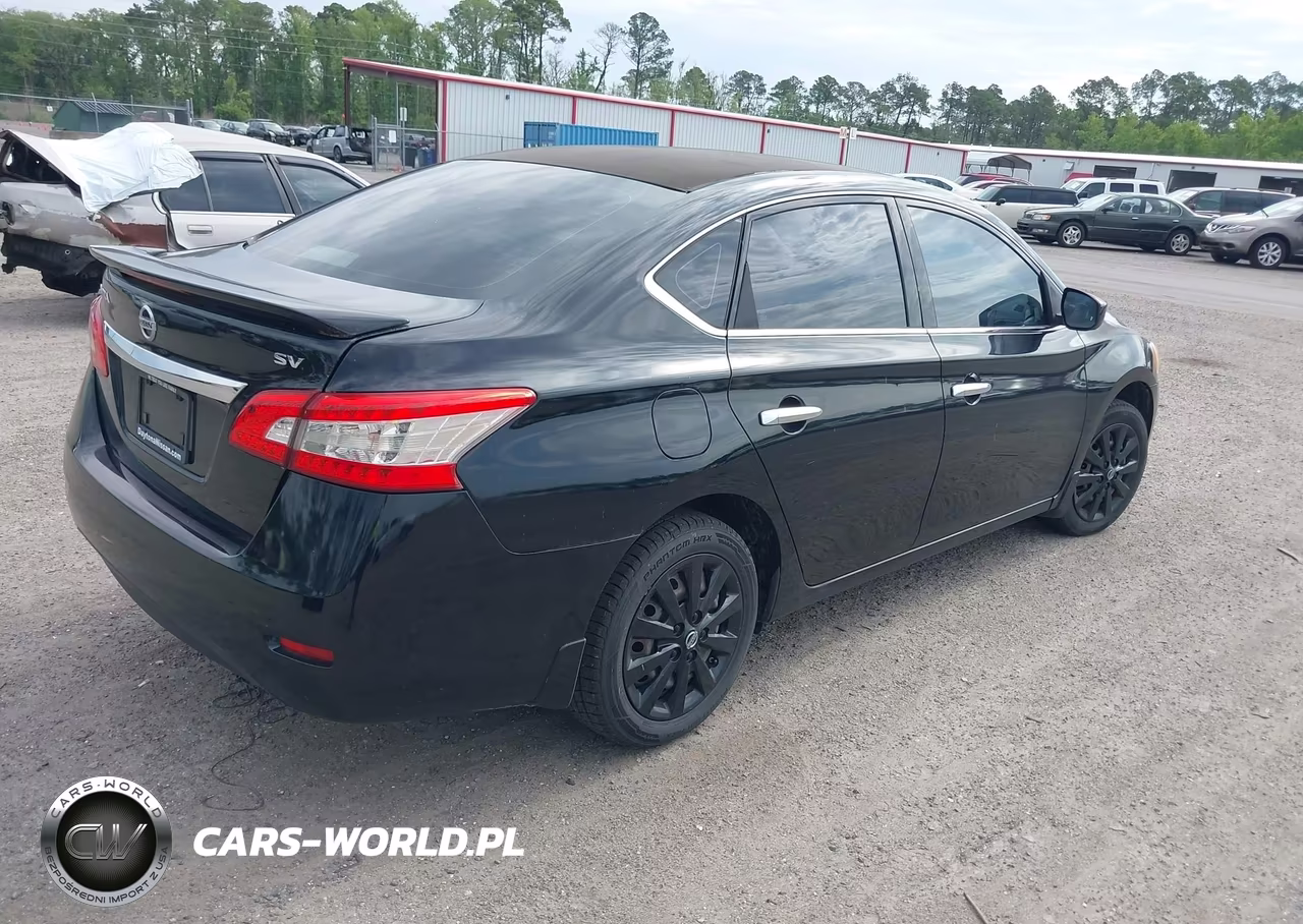 2014 Nissan Sentra Sv VIN:3N1AB7AP4EY307013 - 4