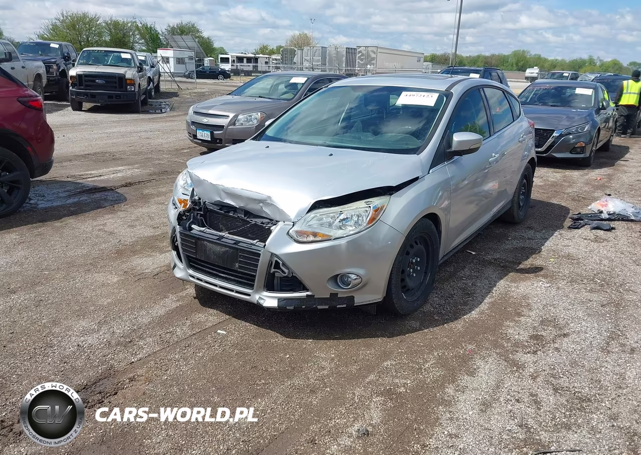 2012 Ford Focus Sel VIN:1FAHP3M2XCL168619 - 2