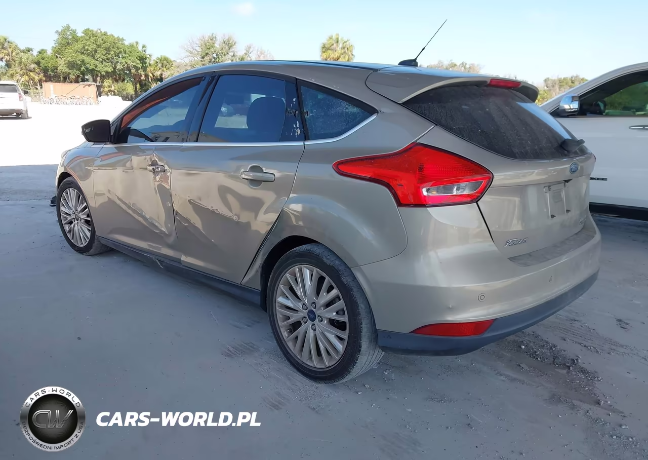 2015 Ford Focus Titanium VIN:1FADP3N29FL298540 - 3