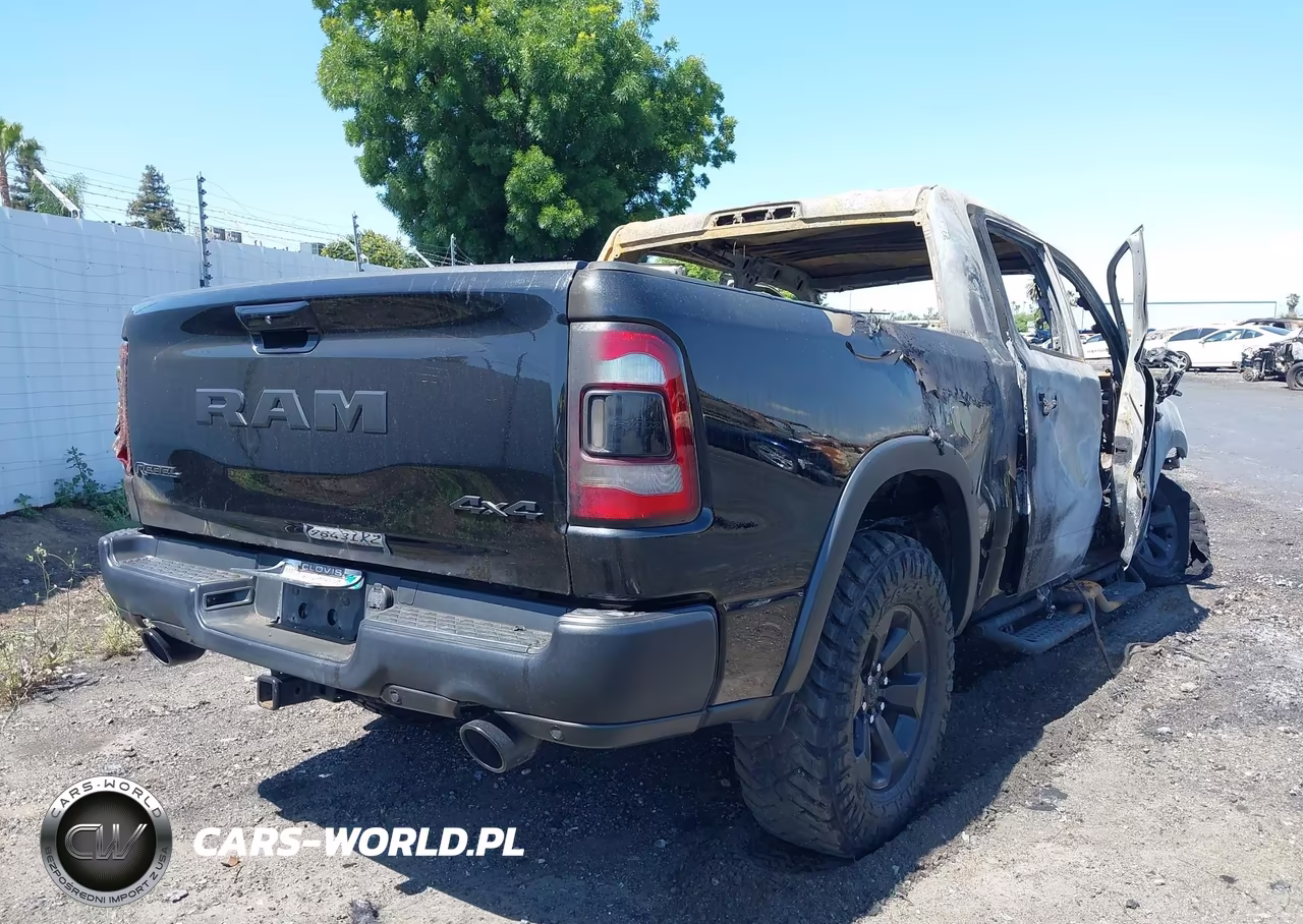 2020 Ram 1500 Rebel 4X4 5'7 Box VIN:1C6SRFLM8LN231081 - 4