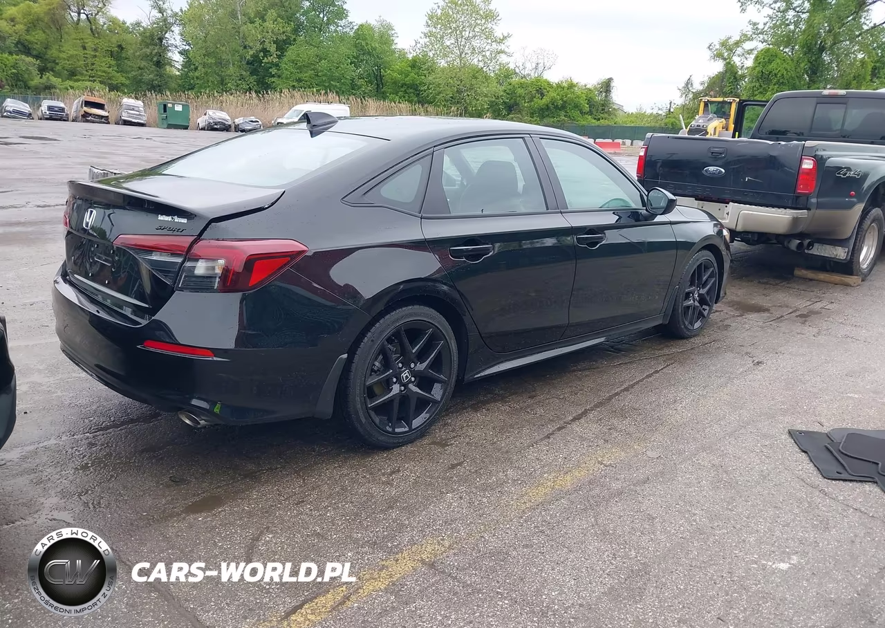 2026 Honda Civic Sport VIN:2HGFE2F56TH508842 - 4