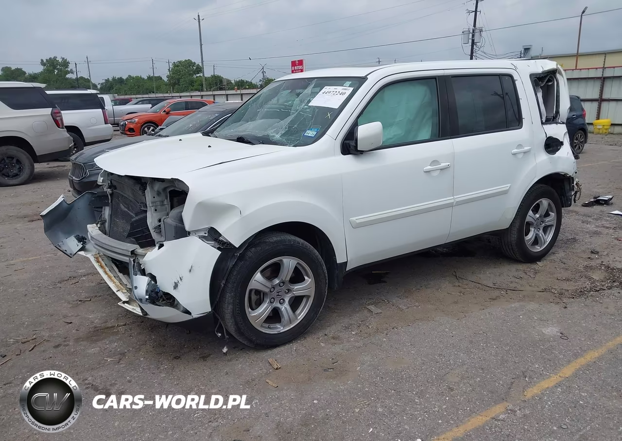 2014 Honda Pilot Ex-L VIN:5FNYF3H55EB017369 - 2