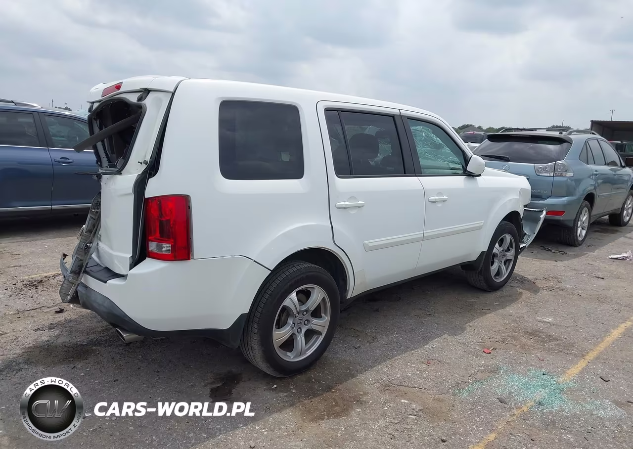 2014 Honda Pilot Ex-L VIN:5FNYF3H55EB017369 - 4