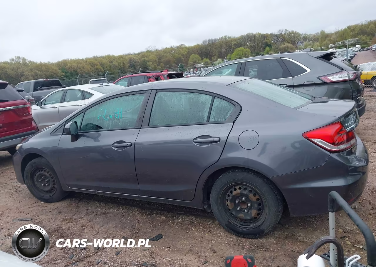 2015 Honda Civic Lx VIN:2HGFB2F53FH505782 - 14